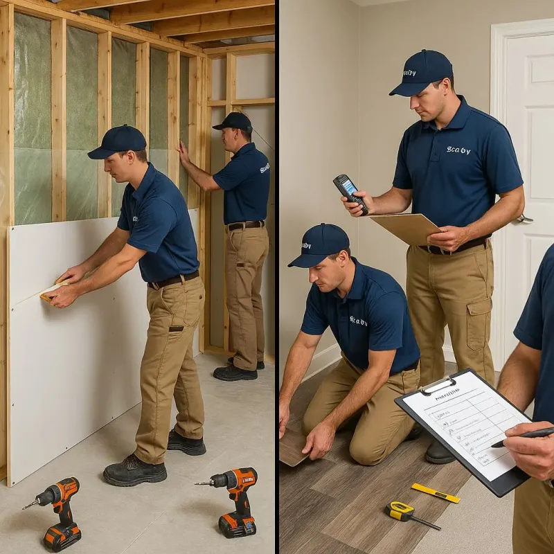 Repairs and Reconstruction process in Hasbrouck Heights, NJ